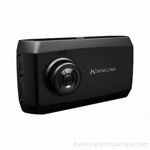 Ambarella Car DVR,Full HD,Full Glass Lens,Low Light Sensor,Soft-touch Rubber Case,Suction Cup Mount